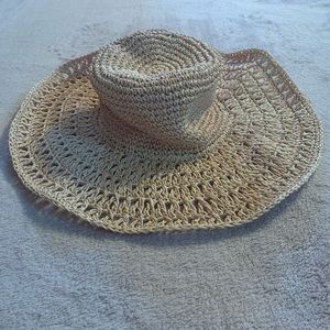 Urban Outfitters Straw Floppy Hat